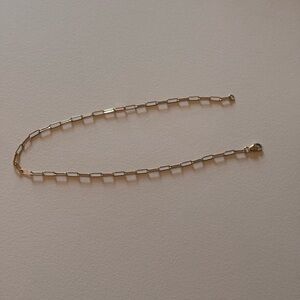 Mejuri 14k Boyfriend Anklet